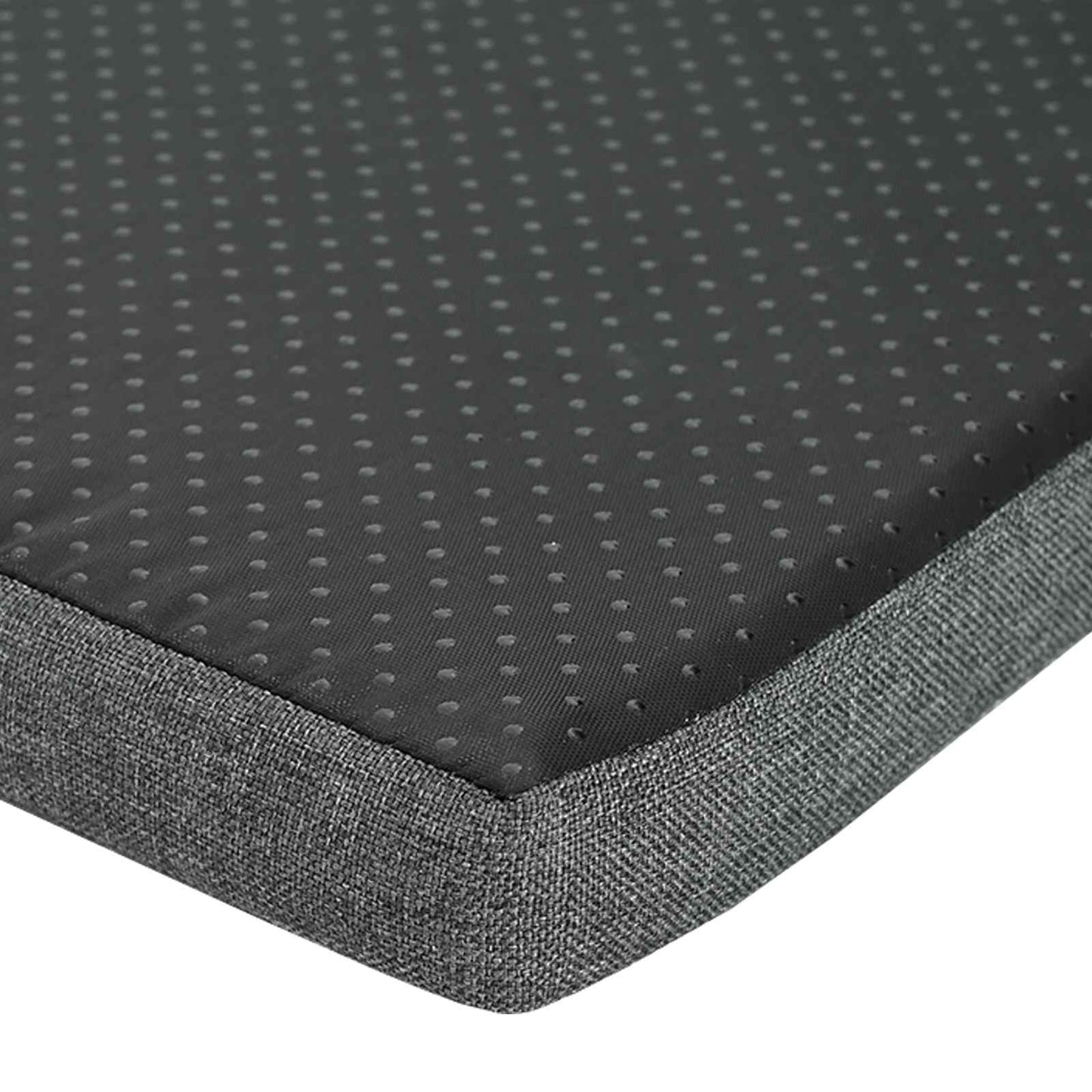 vidaXL Hall Bench with Cushion Smoked Oak 63 x 38 x 40 cm