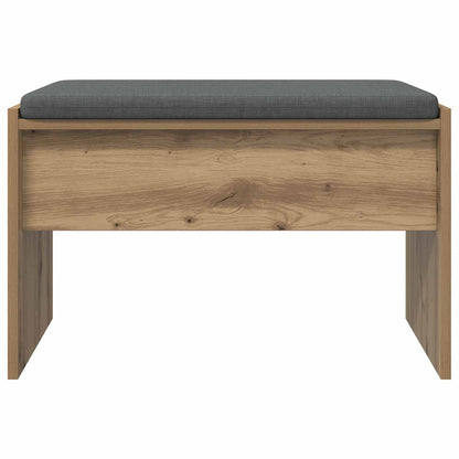 vidaXL Hall Bench Artisan Oak 63 x 38 x 40 cm