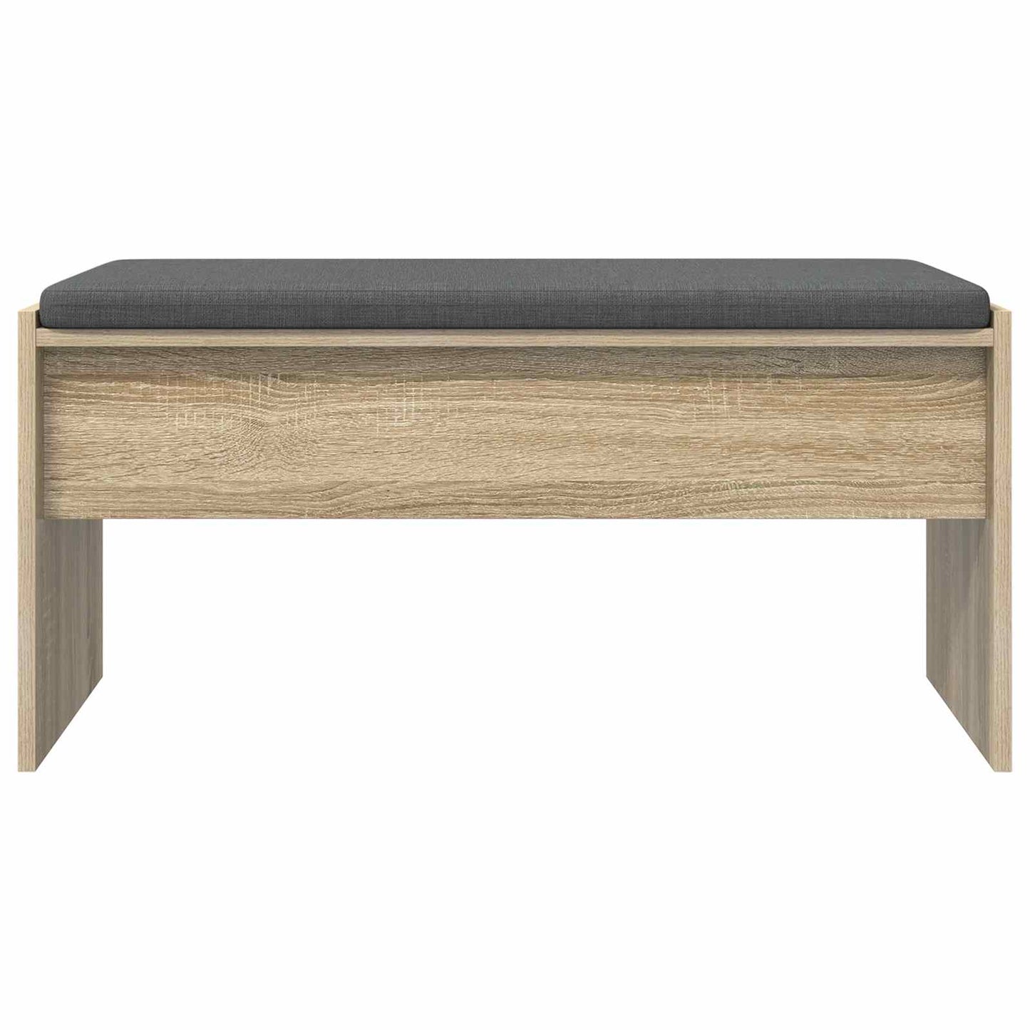 vidaXL Hall Bench with Cushion Sonoma Oak 83 x 38 x 40 cm