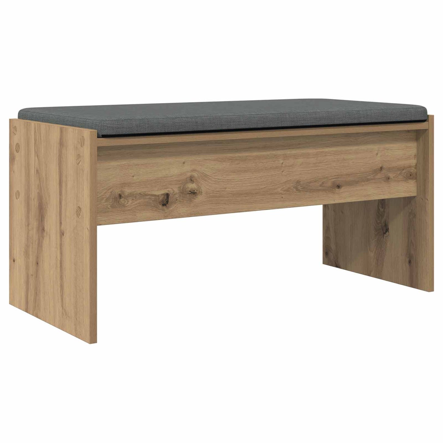 vidaXL Hall Bench Artisan Oak 83 x 38 x 40 cm