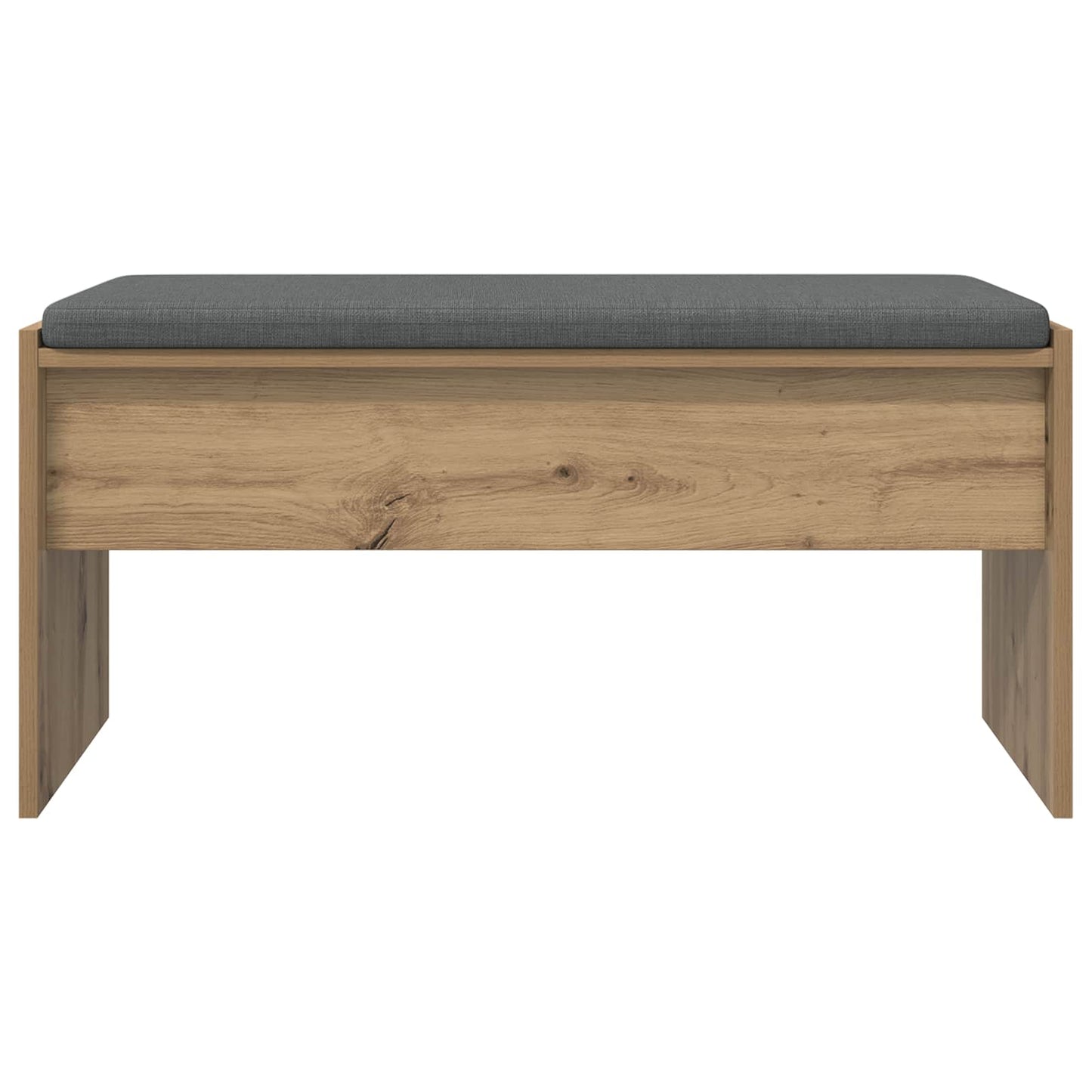 vidaXL Hall Bench Artisan Oak 83 x 38 x 40 cm