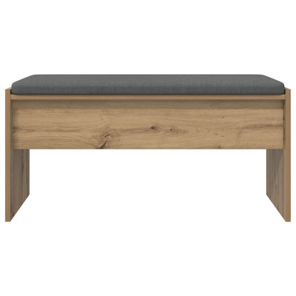 vidaXL Hall Bench Artisan Oak 83 x 38 x 40 cm