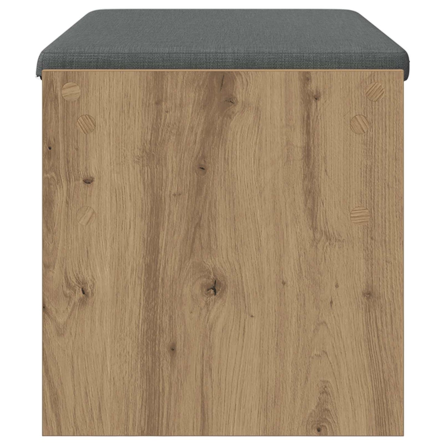 vidaXL Hall Bench Artisan Oak 83 x 38 x 40 cm