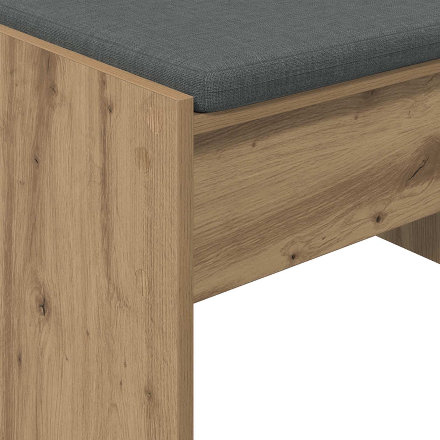vidaXL Hall Bench Artisan Oak 103 x 38 x 40 cm