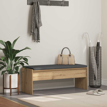 vidaXL Hall Bench Artisan Oak 103 x 38 x 40 cm
