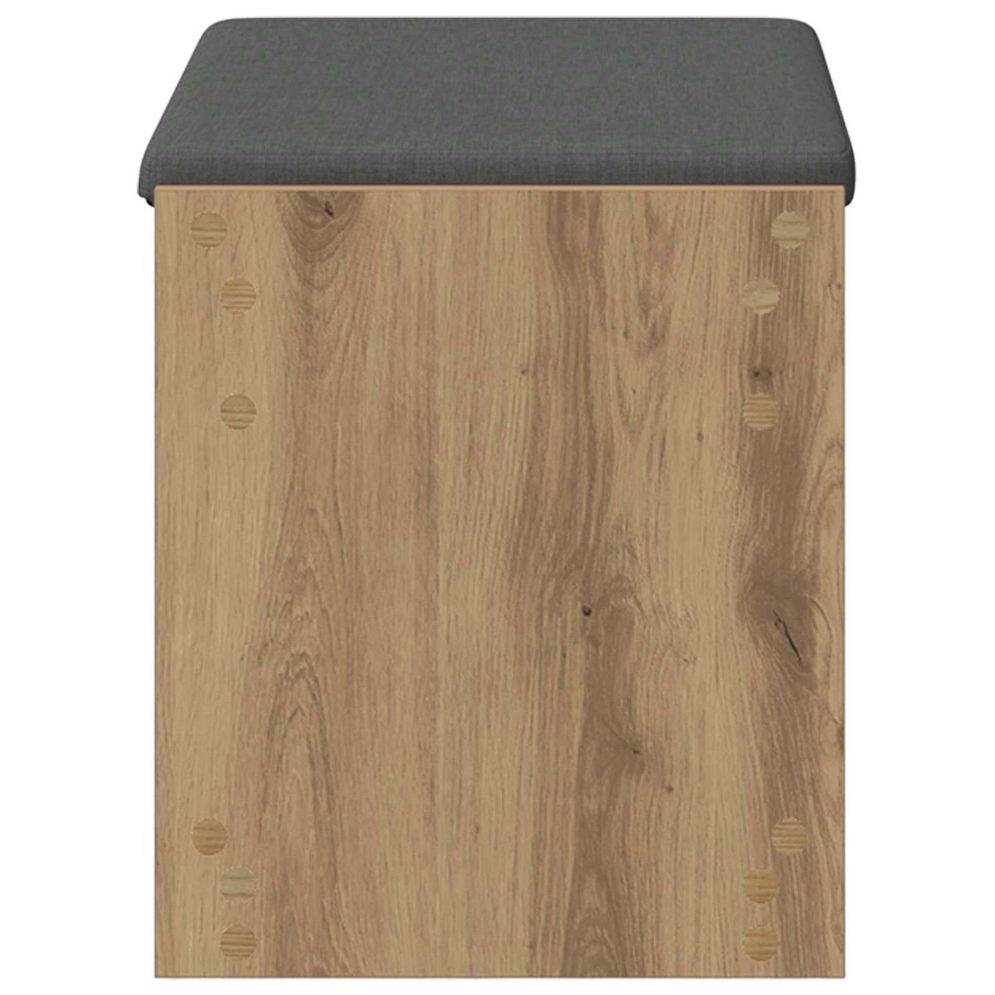 vidaXL Hall Bench Artisan Oak 63 x 38 x 45 cm
