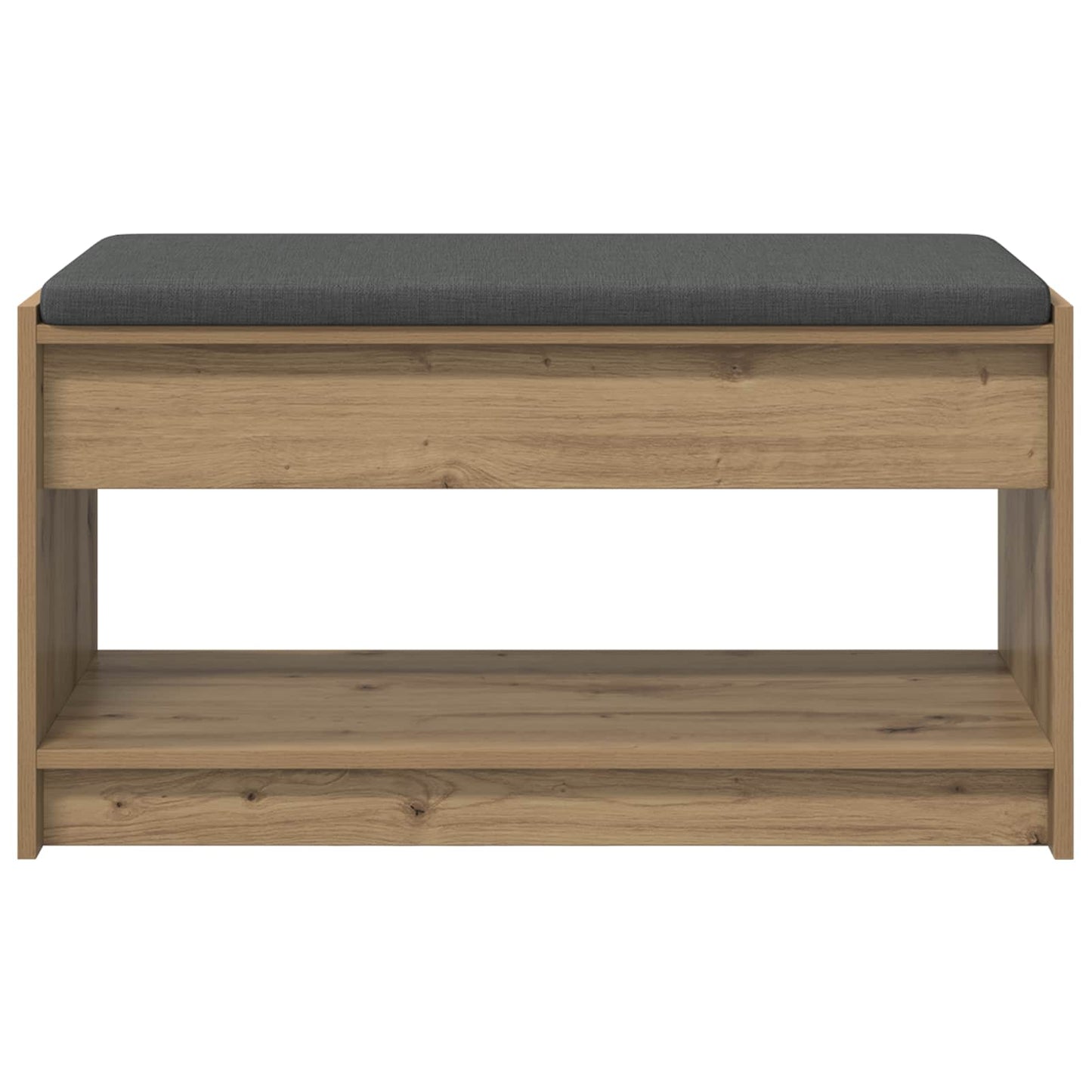 vidaXL Hall Bench Artisan Oak 83 x 38 x 45 cm