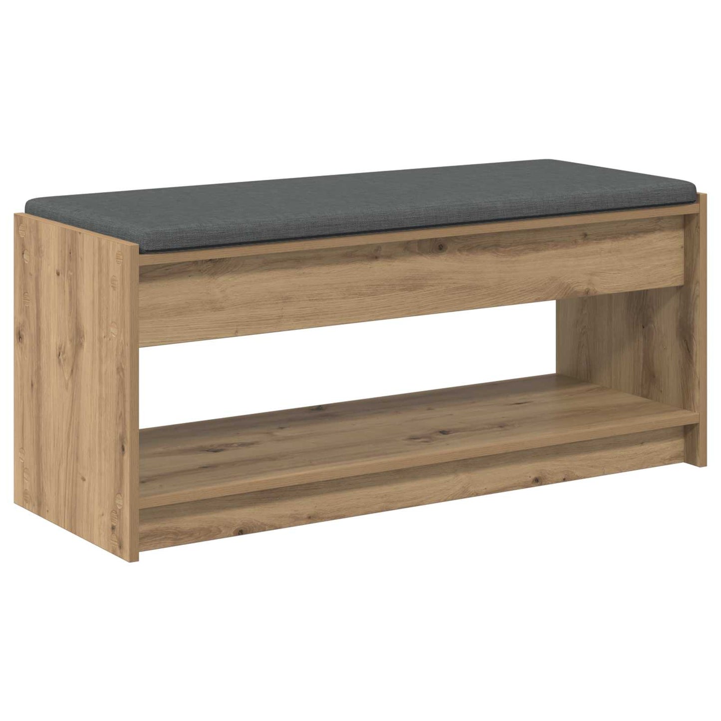 vidaXL Hall Bench Artisan Oak 103 x 38 x 45 cm