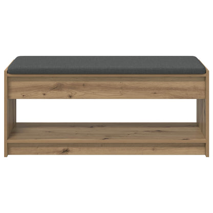 vidaXL Hall Bench Artisan Oak 103 x 38 x 45 cm