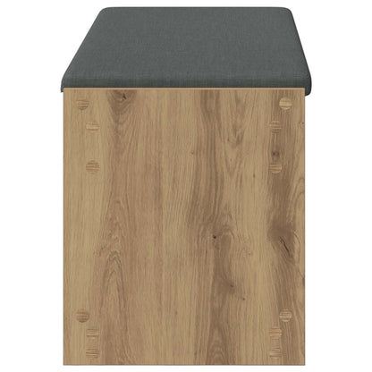 vidaXL Hall Bench Artisan Oak 103 x 38 x 45 cm