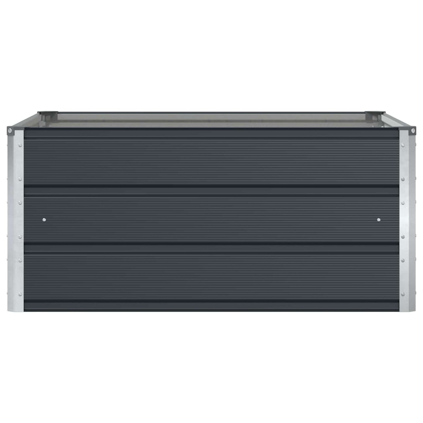 vidaXL Planter Anthracite 100 x 100 x 45 cm Steel