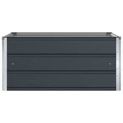 vidaXL Planter Anthracite 100 x 100 x 45 cm Steel