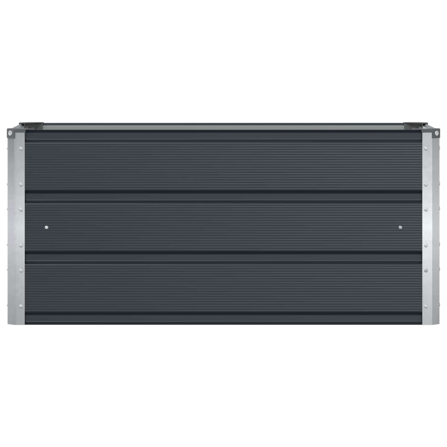 vidaXL Planter Anthracite 100 x 40 x 45 cm Steel