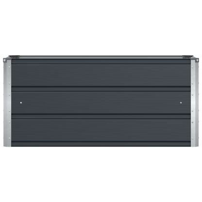 vidaXL Planter Anthracite 100 x 40 x 45 cm Steel