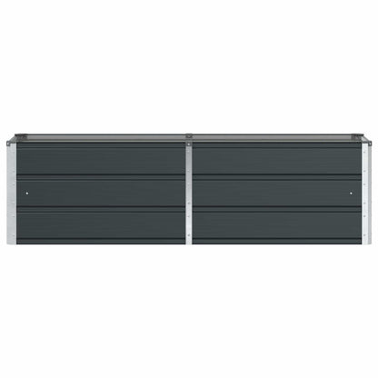 vidaXL Planter Anthracite 160 x 40 x 45 cm Steel