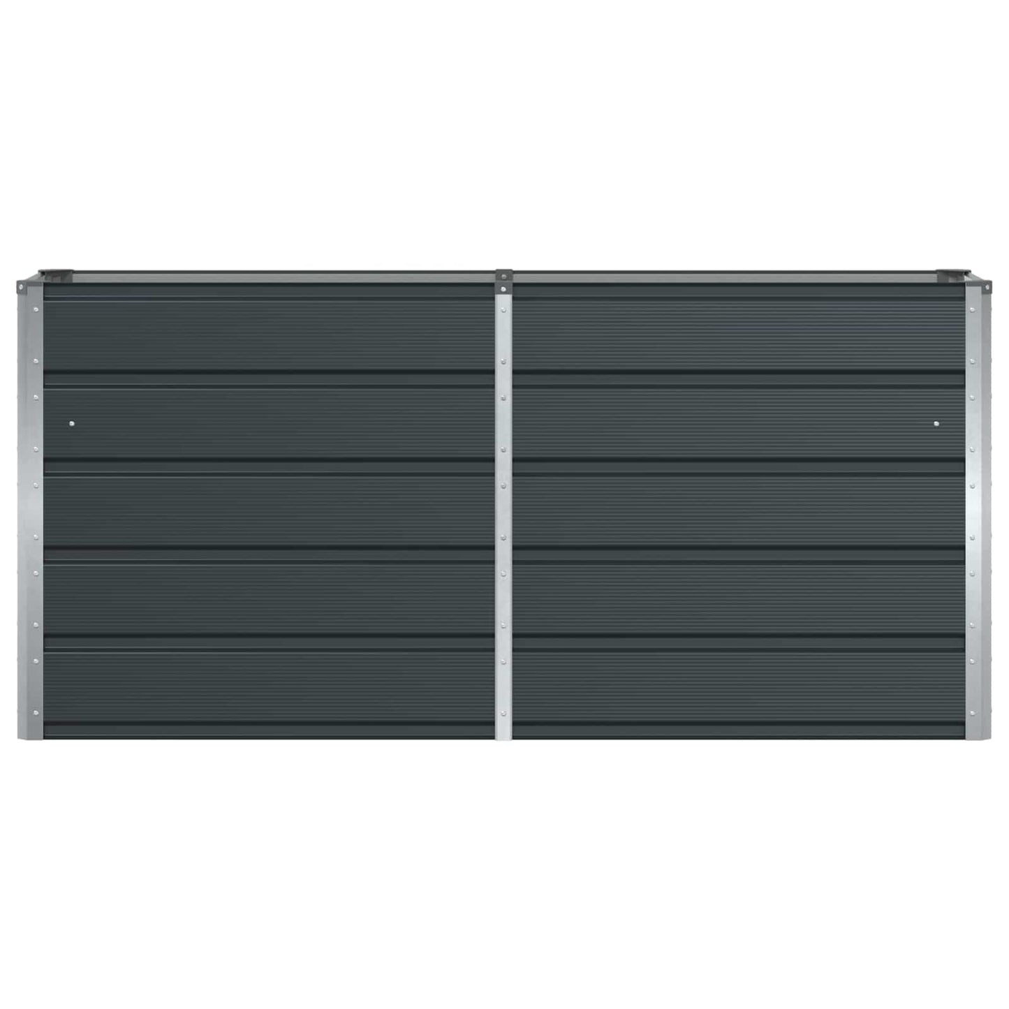 vidaXL Planter Anthracite 160 x 40 x 75 cm Steel