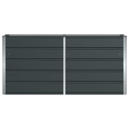 vidaXL Planter Anthracite 160 x 40 x 75 cm Steel