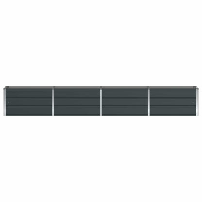 vidaXL Planter Anthracite 320 x 40 x 45 cm Steel