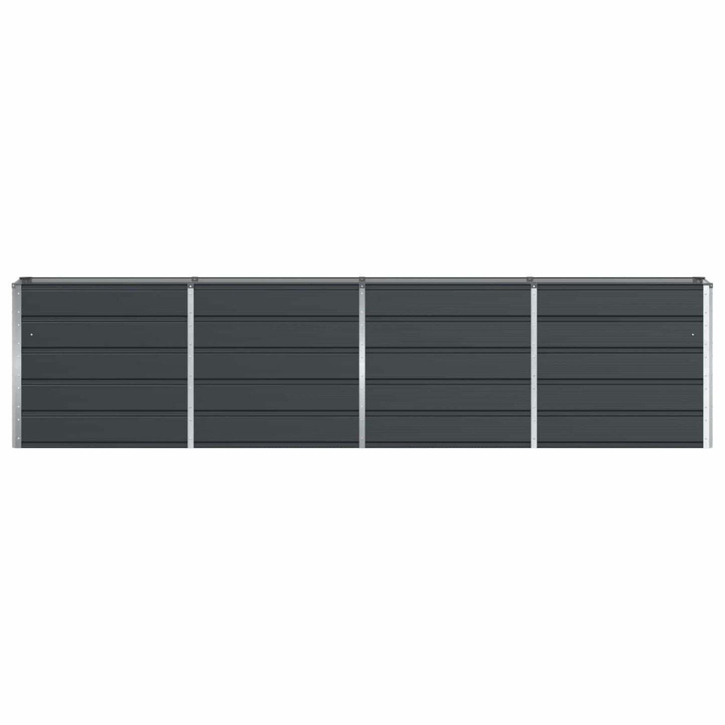 vidaXL Planter Anthracite 320 x 40 x 75 cm Steel