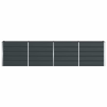 vidaXL Planter Anthracite 320 x 40 x 75 cm Steel