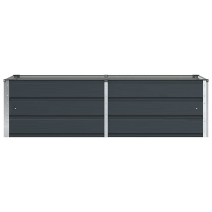 vidaXL Planter Anthracite 160 x 80 x 45 cm Steel