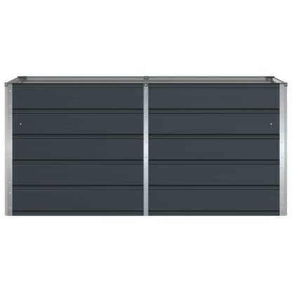 vidaXL Planter Anthracite 160 x 80 x 75 cm Steel