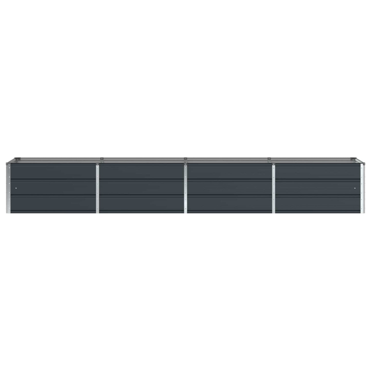 vidaXL Planter Anthracite 320 x 80 x 45 cm Steel