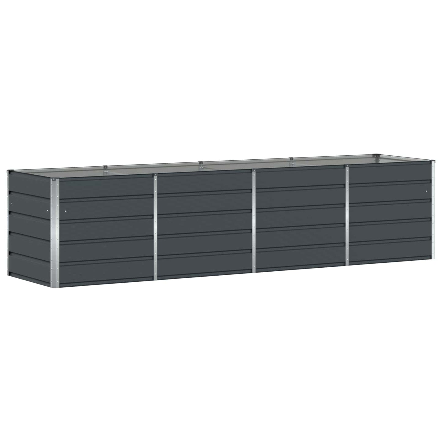 vidaXL Planter Anthracite 320 x 80 x 75 cm Steel
