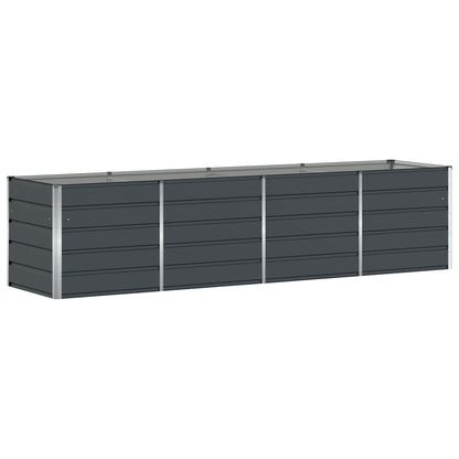 vidaXL Planter Anthracite 320 x 80 x 75 cm Steel
