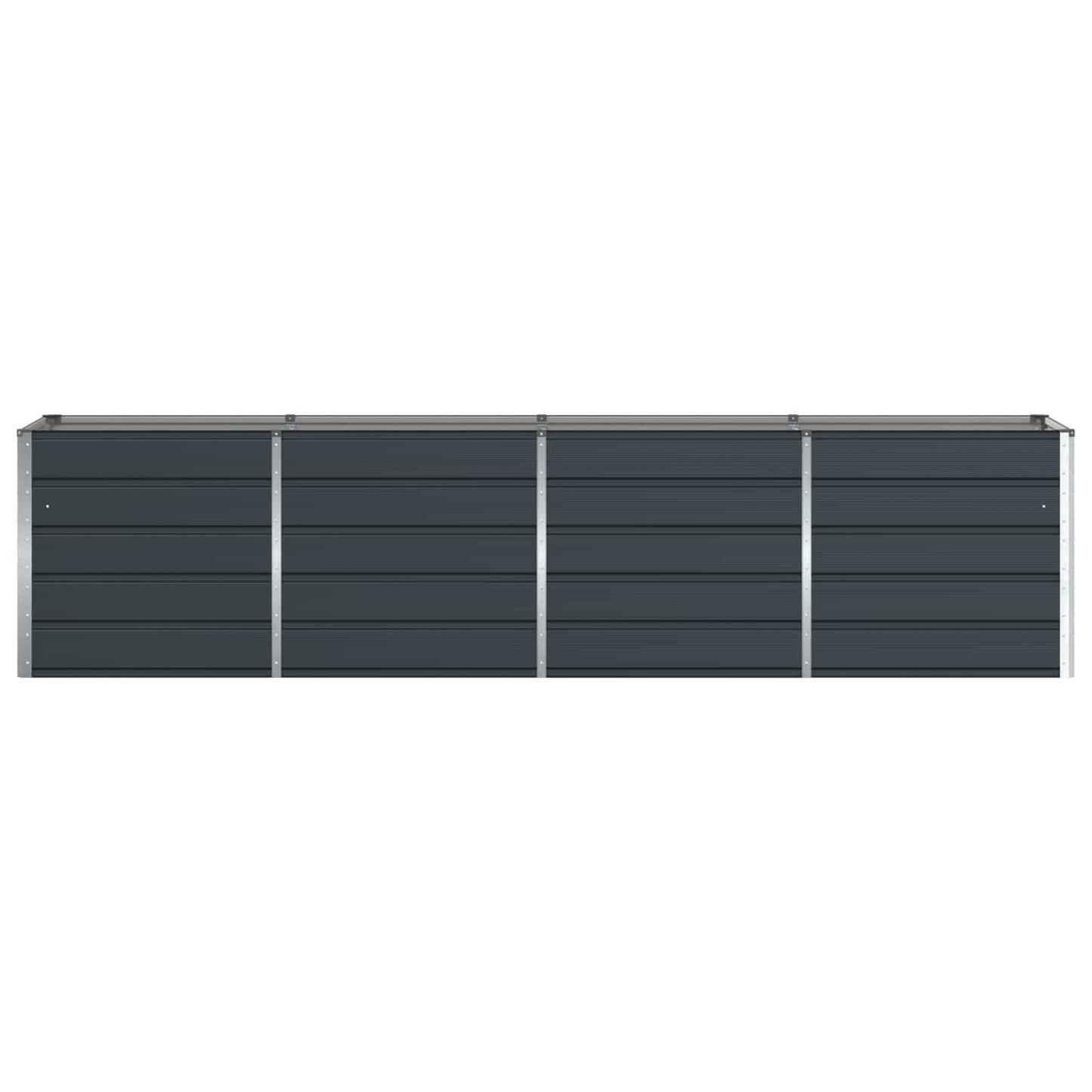 vidaXL Planter Anthracite 320 x 80 x 75 cm Steel