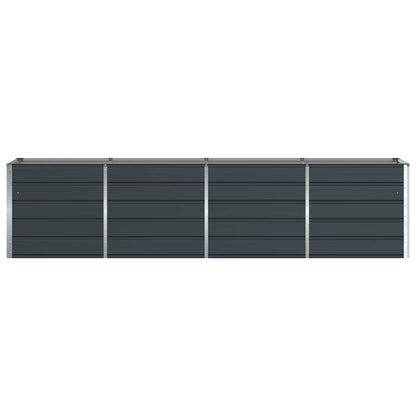 vidaXL Planter Anthracite 320 x 80 x 75 cm Steel