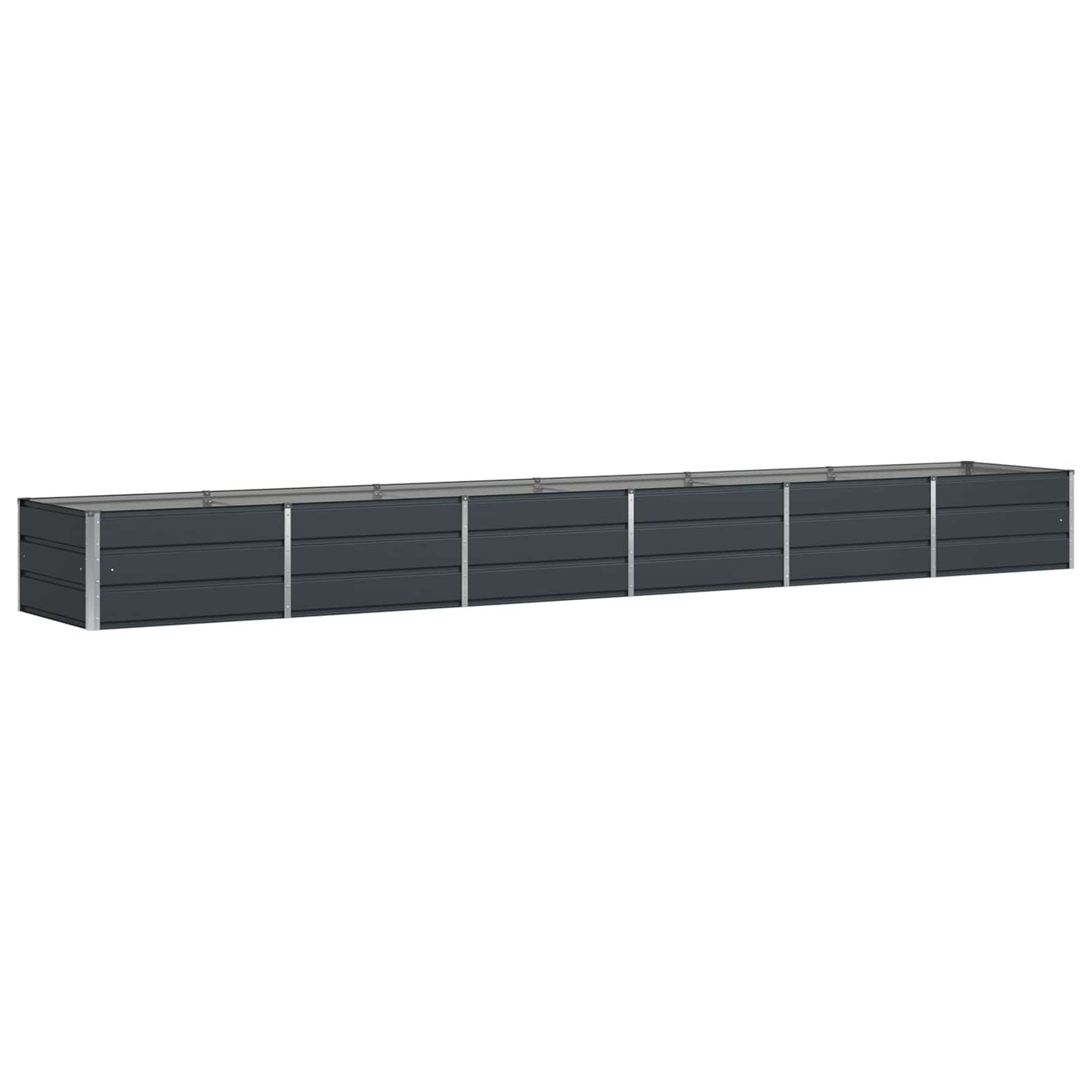 vidaXL Planter Anthracite 480 x 80 x 45 cm Steel