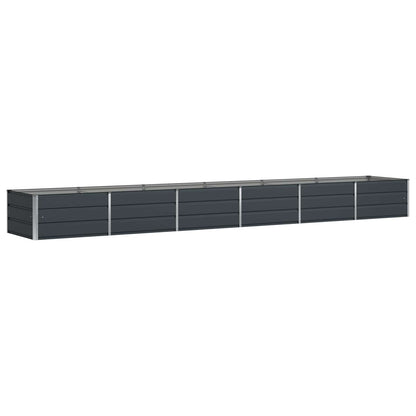 vidaXL Planter Anthracite 480 x 80 x 45 cm Steel