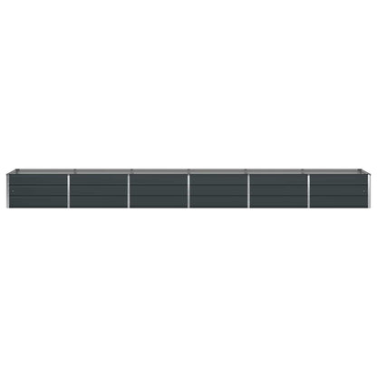vidaXL Planter Anthracite 480 x 80 x 45 cm Steel