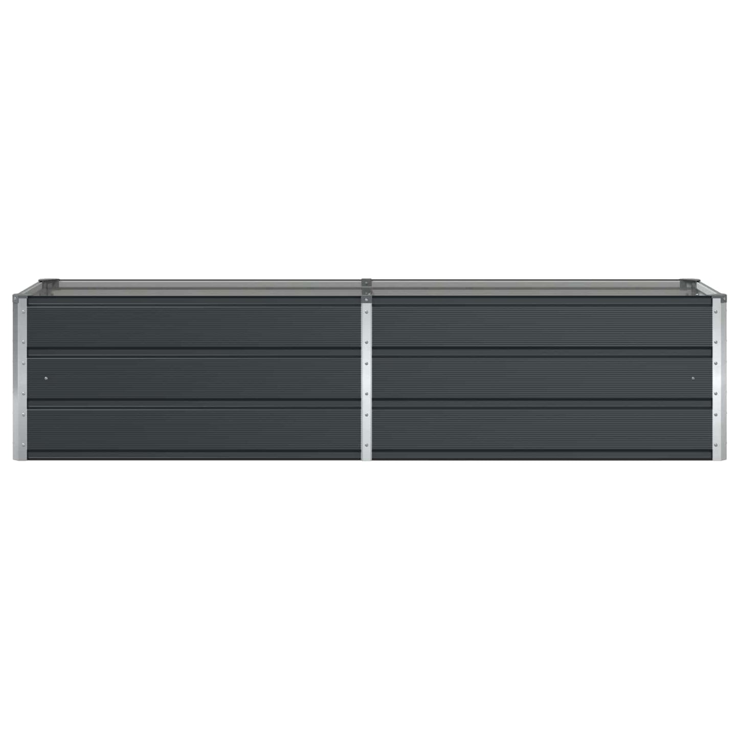 vidaXL Planter Anthracite 195 x 50 x 45 cm Galvanised Steel