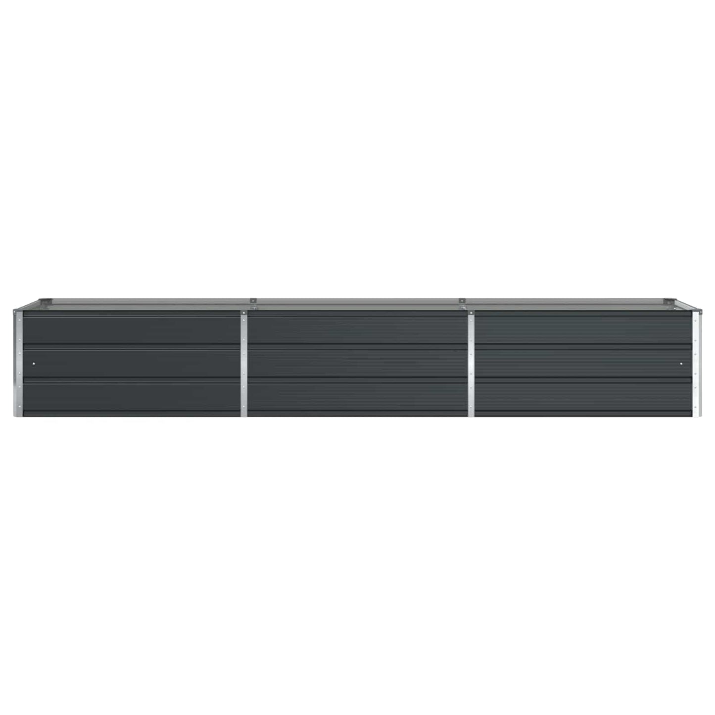 vidaXL Planter Anthracite 290 x 50 x 45 cm Galvanised Steel