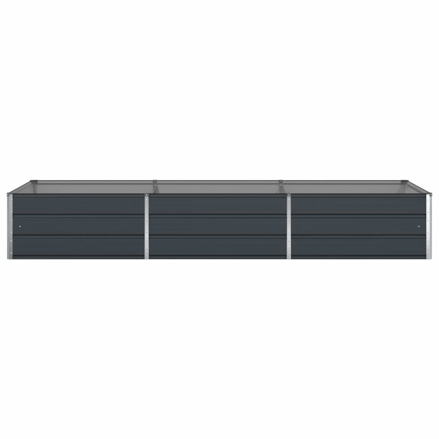 vidaXL Planter Anthracite 290 x 100 x 45 cm Galvanised Steel
