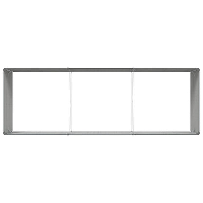 vidaXL Planter Anthracite 290 x 100 x 45 cm Galvanised Steel