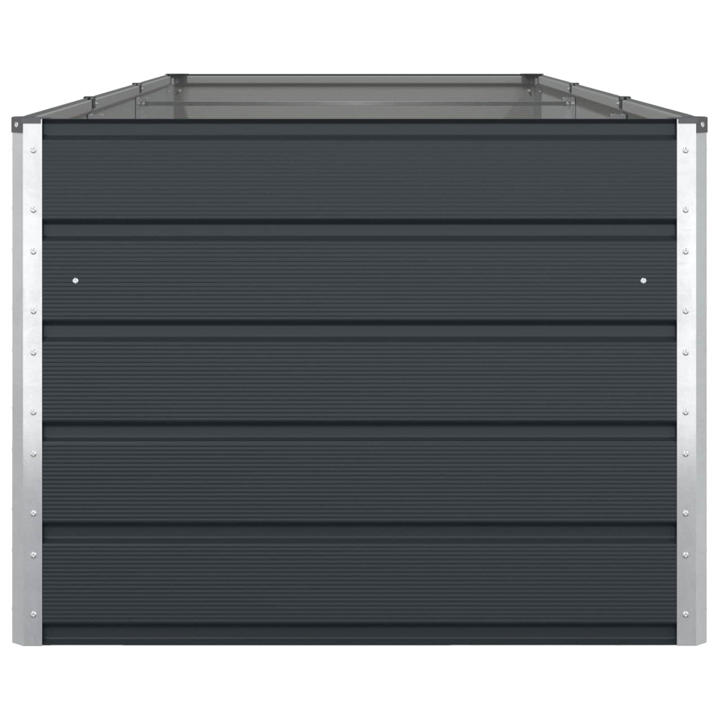 vidaXL Planter Anthracite 290 x 100 x 75 cm Galvanised Steel