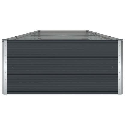 vidaXL Planter Anthracite 480 x 100 x 45 cm Galvanised Steel