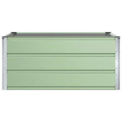 vidaXL Planter Pastel Green 100 x 100 x 45 cm Steel