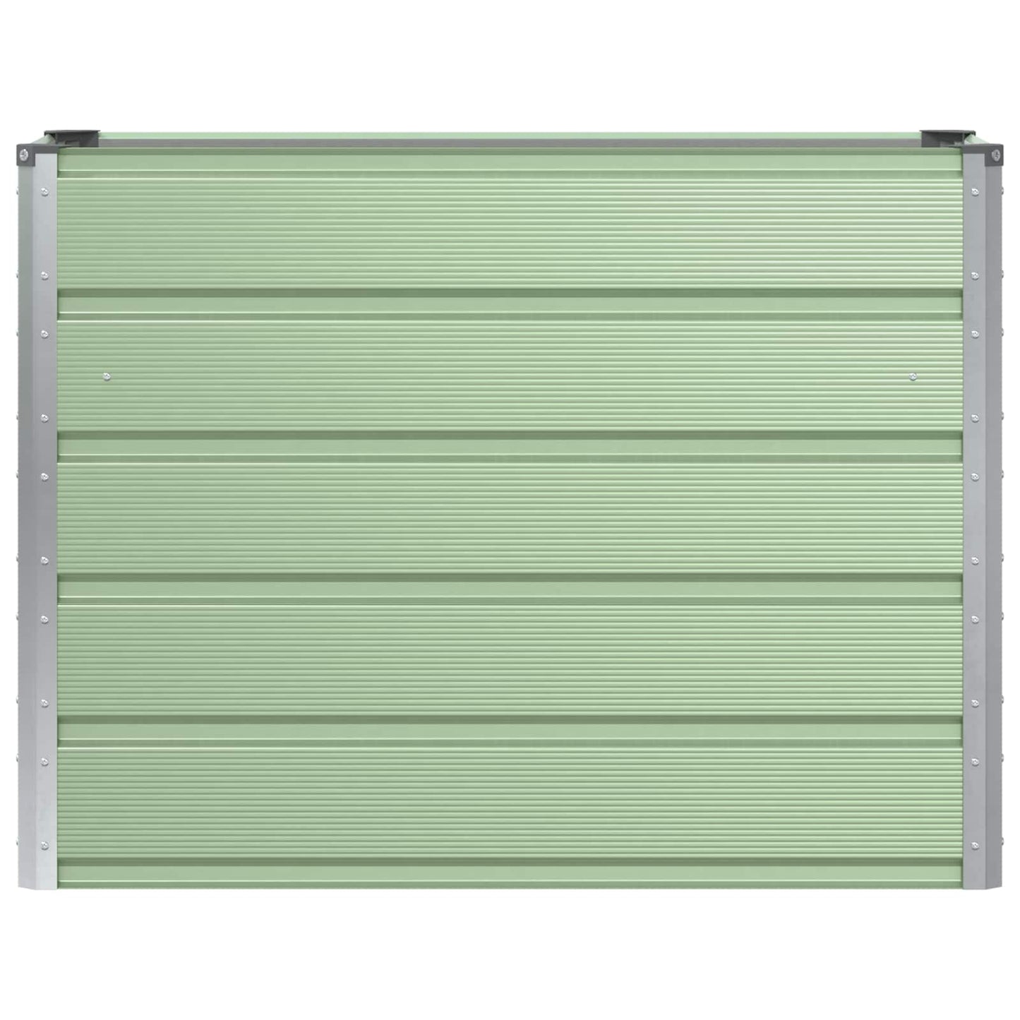 vidaXL Planter Green 100 x 40 x 75 cm Steel