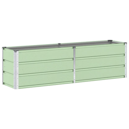 vidaXL Planter Green 160 x 40 x 45 cm Steel