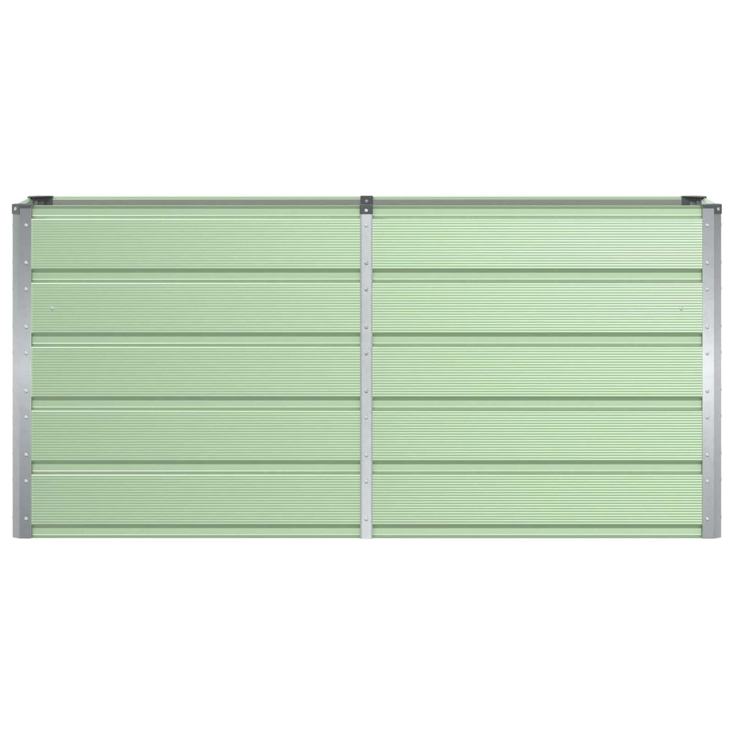 vidaXL Planter Green 160 x 40 x 75 cm Steel