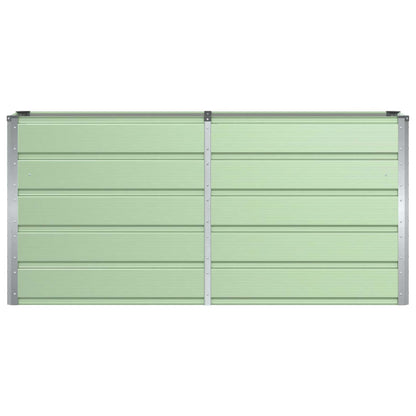 vidaXL Planter Green 160 x 40 x 75 cm Steel