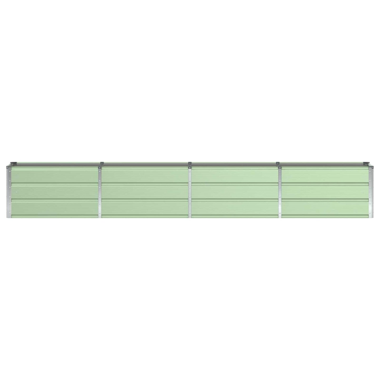 vidaXL Planter Green 320 x 40 x 45 cm Steel