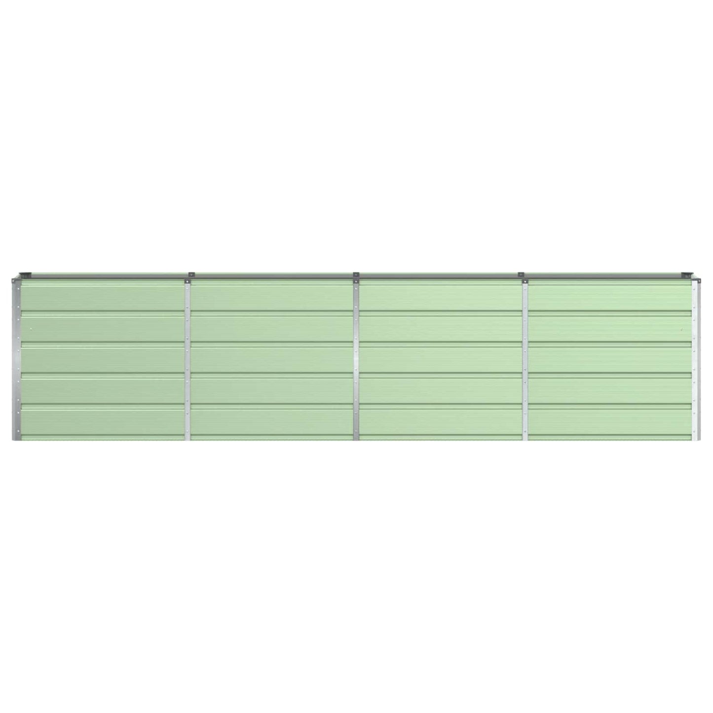 vidaXL Planter Green 320 x 40 x 75 cm Steel