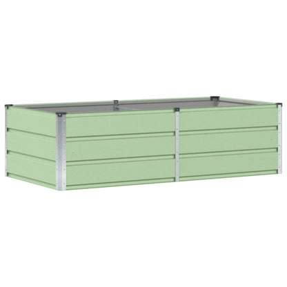vidaXL Planter Green 160 x 80 x 45 cm Steel