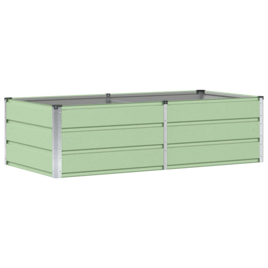 vidaXL Planter Green 160 x 80 x 45 cm Steel