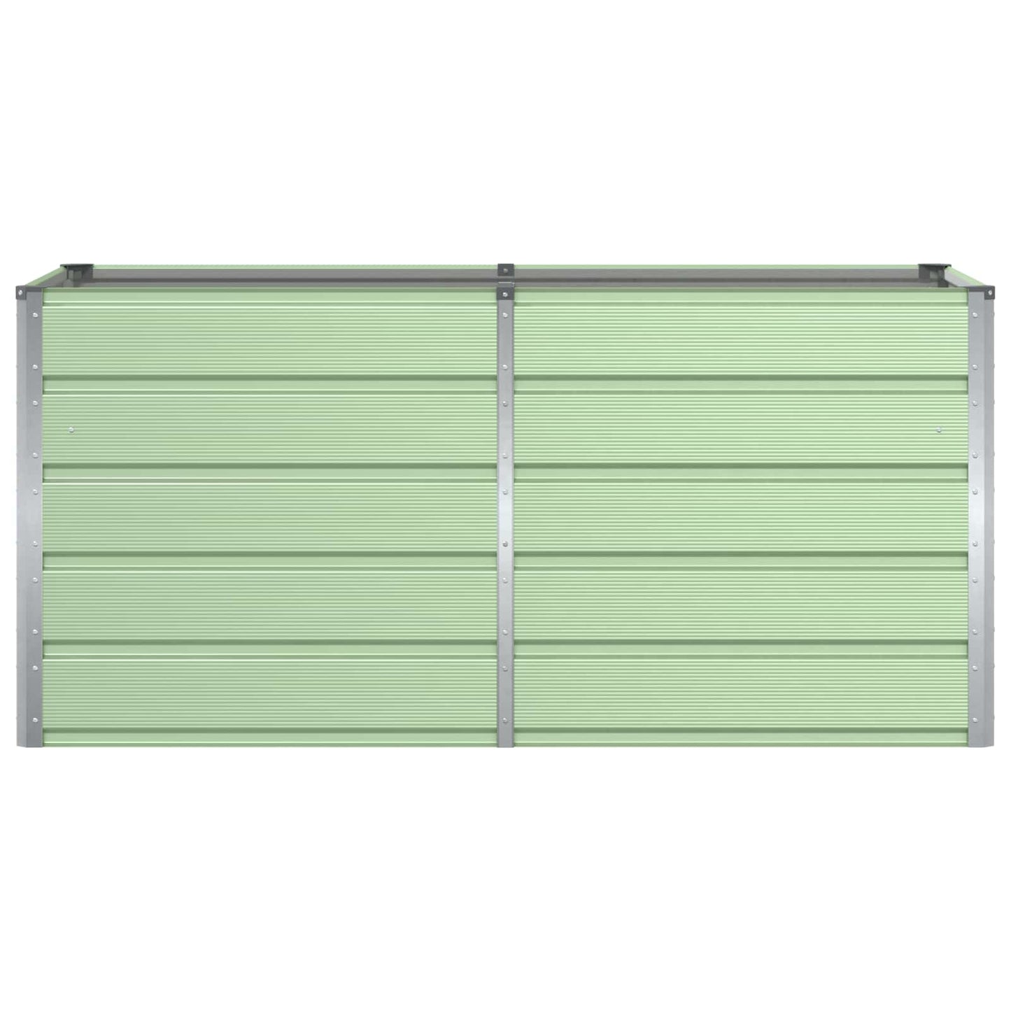 vidaXL Planter Green 160 x 80 x 75 cm Steel